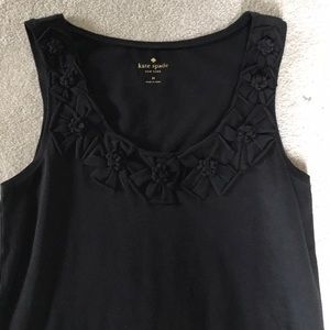 Kate Spade black tank size medium